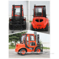 Gasoline forklift rough terrain hydraulic forklift 2.5 ton for sale